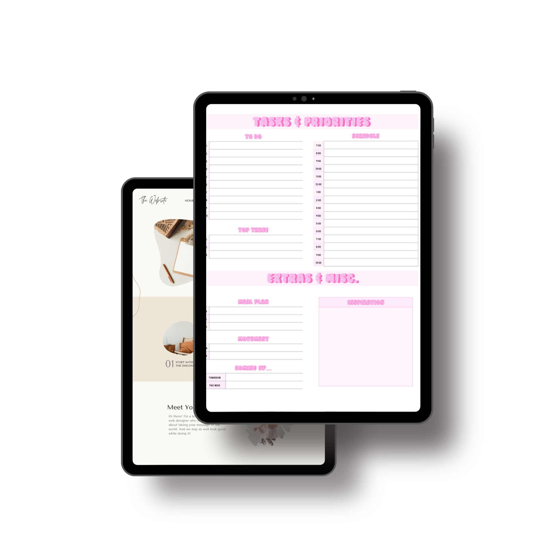 eighty plans planner on ipad